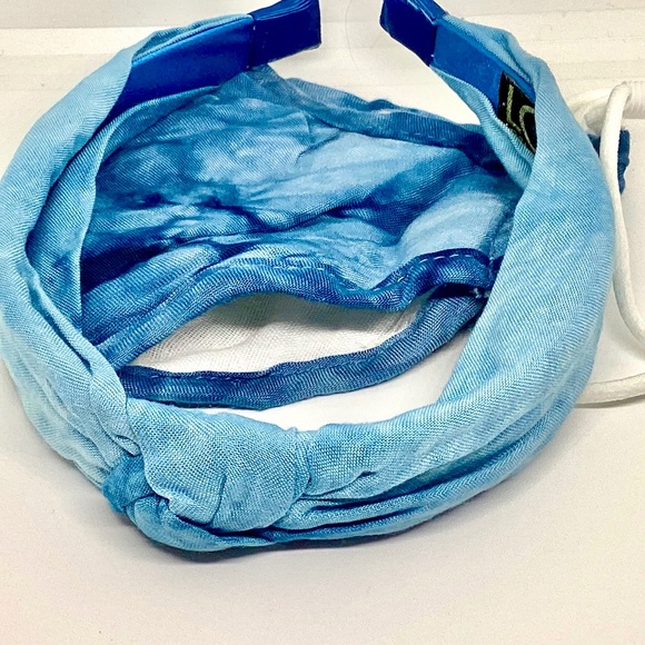 $18 LOGO by Lori Goldstein Lace Face Covering & Headband Set - Picture 2 of 13